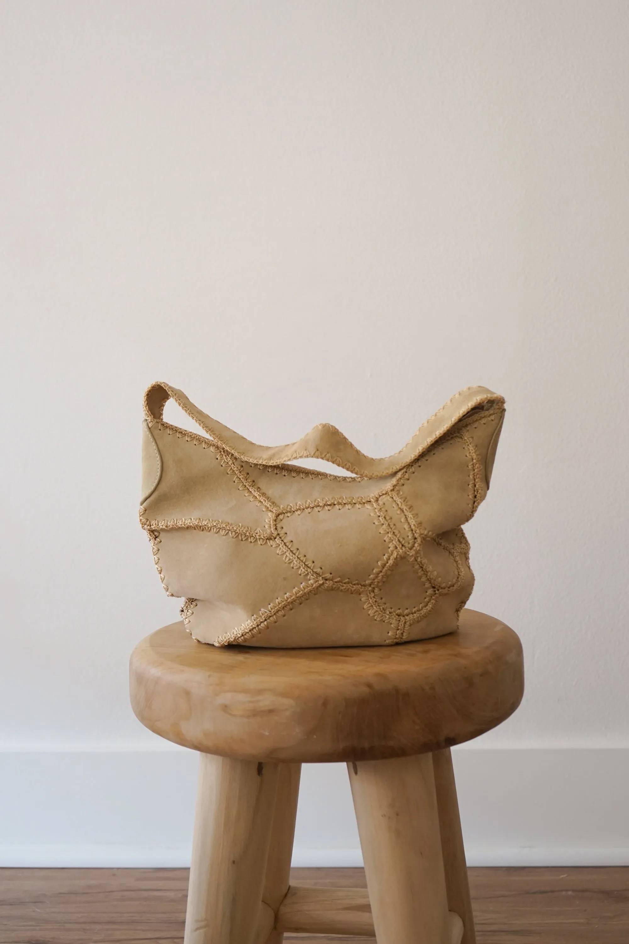 leather patchwork bag