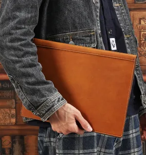 Leather Portfolio iPad, Business Notebook Holder, Notepad Holder, Business Briefcase, Portfolio Folder Organizer/3033