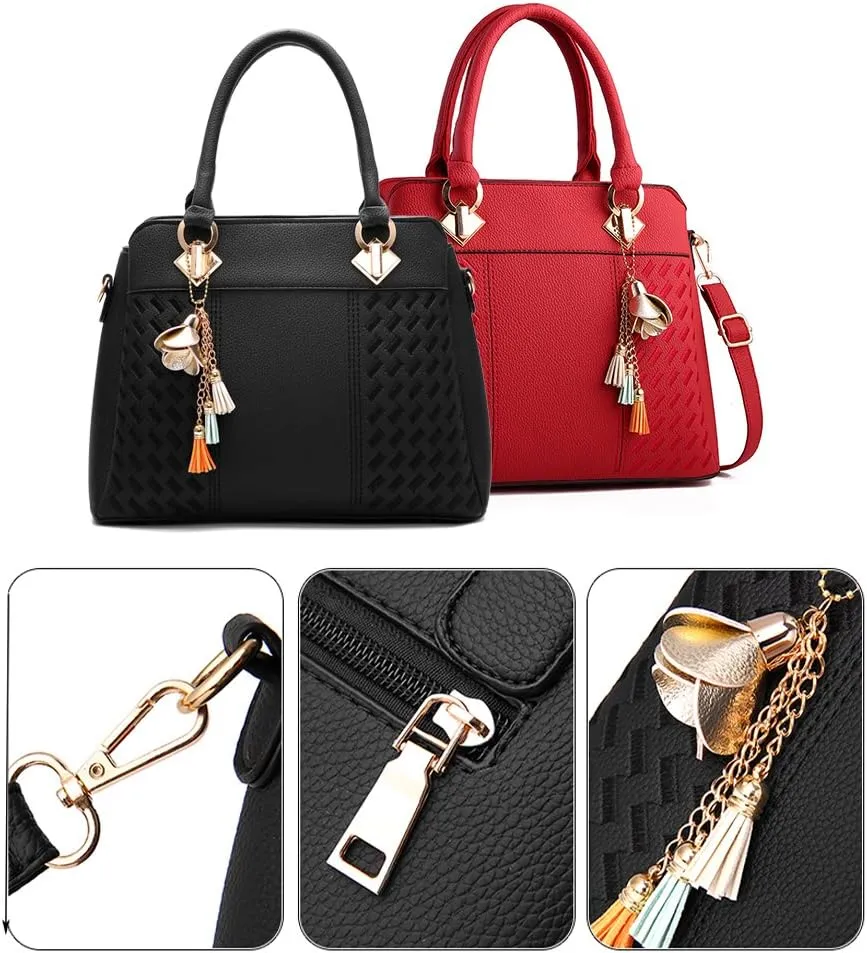 Leather Shoulder Bags Womens Purses and Handbags Ladies Designer Satchel Tote Bag Crossbody Bags