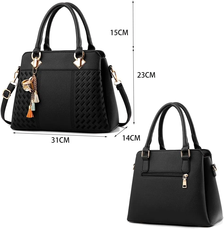 Leather Shoulder Bags Womens Purses and Handbags Ladies Designer Satchel Tote Bag Crossbody Bags