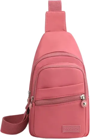 Lightweight Small Crossbody Bag for Women Men Shoulder Bags Anti-Theft Design for Travel Handbag with Zipper
