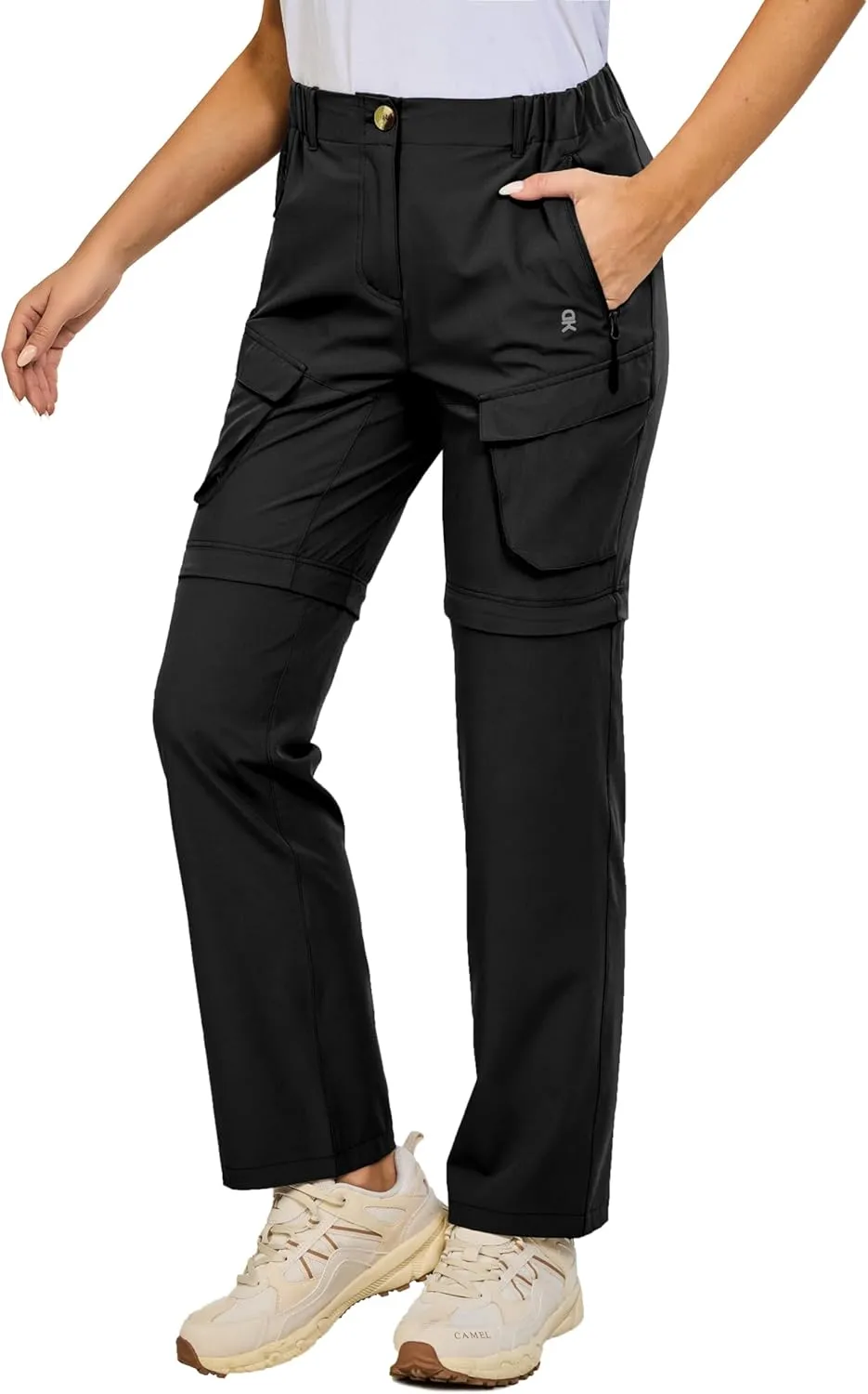 Little Donkey Andy Womens Hiking Pants Convertible Zip Off Quick Dry Pants for Cargo, Travel, Camping, Outdoor, Fishing