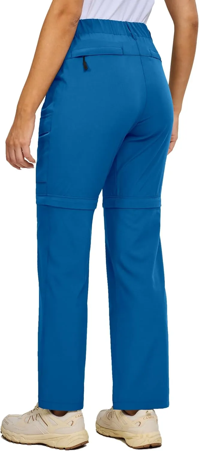 Little Donkey Andy Womens Hiking Pants Convertible Zip Off Quick Dry Pants for Cargo, Travel, Camping, Outdoor, Fishing
