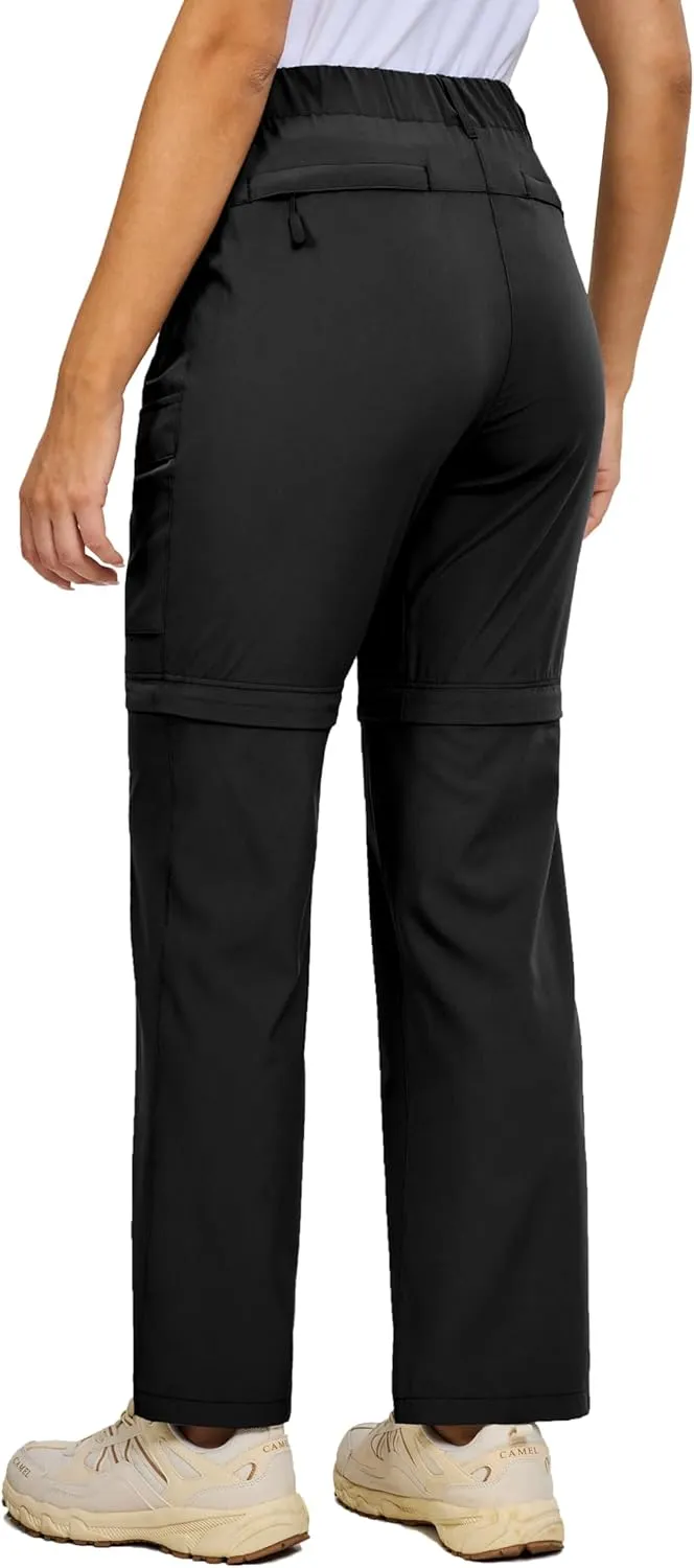 Little Donkey Andy Womens Hiking Pants Convertible Zip Off Quick Dry Pants for Cargo, Travel, Camping, Outdoor, Fishing