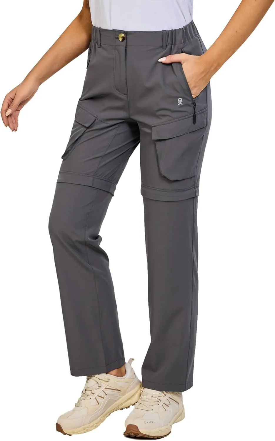 Little Donkey Andy Womens Hiking Pants Convertible Zip Off Quick Dry Pants for Cargo, Travel, Camping, Outdoor, Fishing