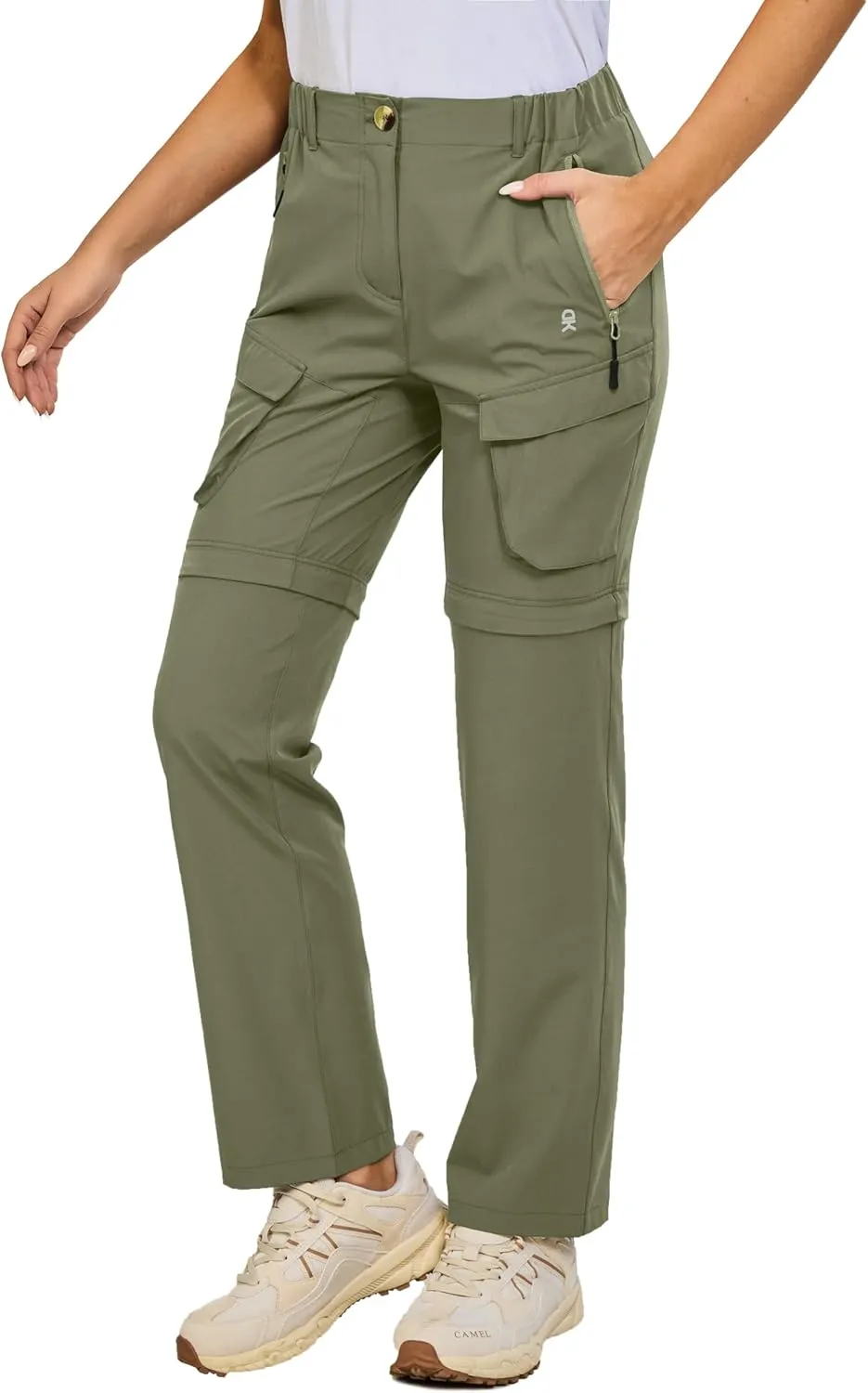 Little Donkey Andy Womens Hiking Pants Convertible Zip Off Quick Dry Pants for Cargo, Travel, Camping, Outdoor, Fishing