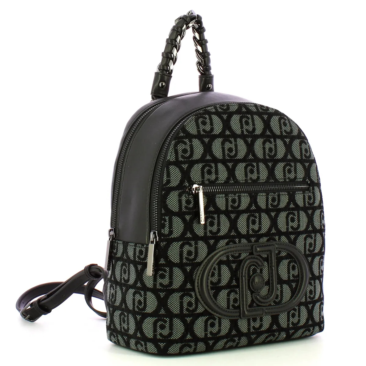 Liu Jo - Zainetto Jacquard Nero - AF4247T6438 - JACQUARD/NERO