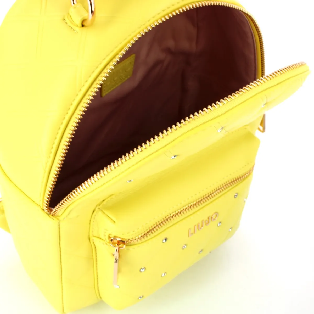 Liu Jo - Zaino trapuntato con strass Endive - AA4184E0426 - ENDIVE
