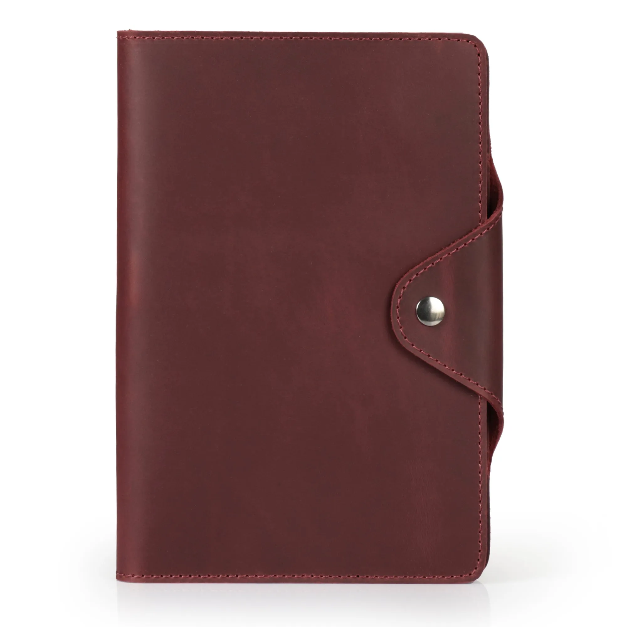 Londo Personalized Top Grain Leather Portfolio with Notepad (Snap Closure & Lock)
