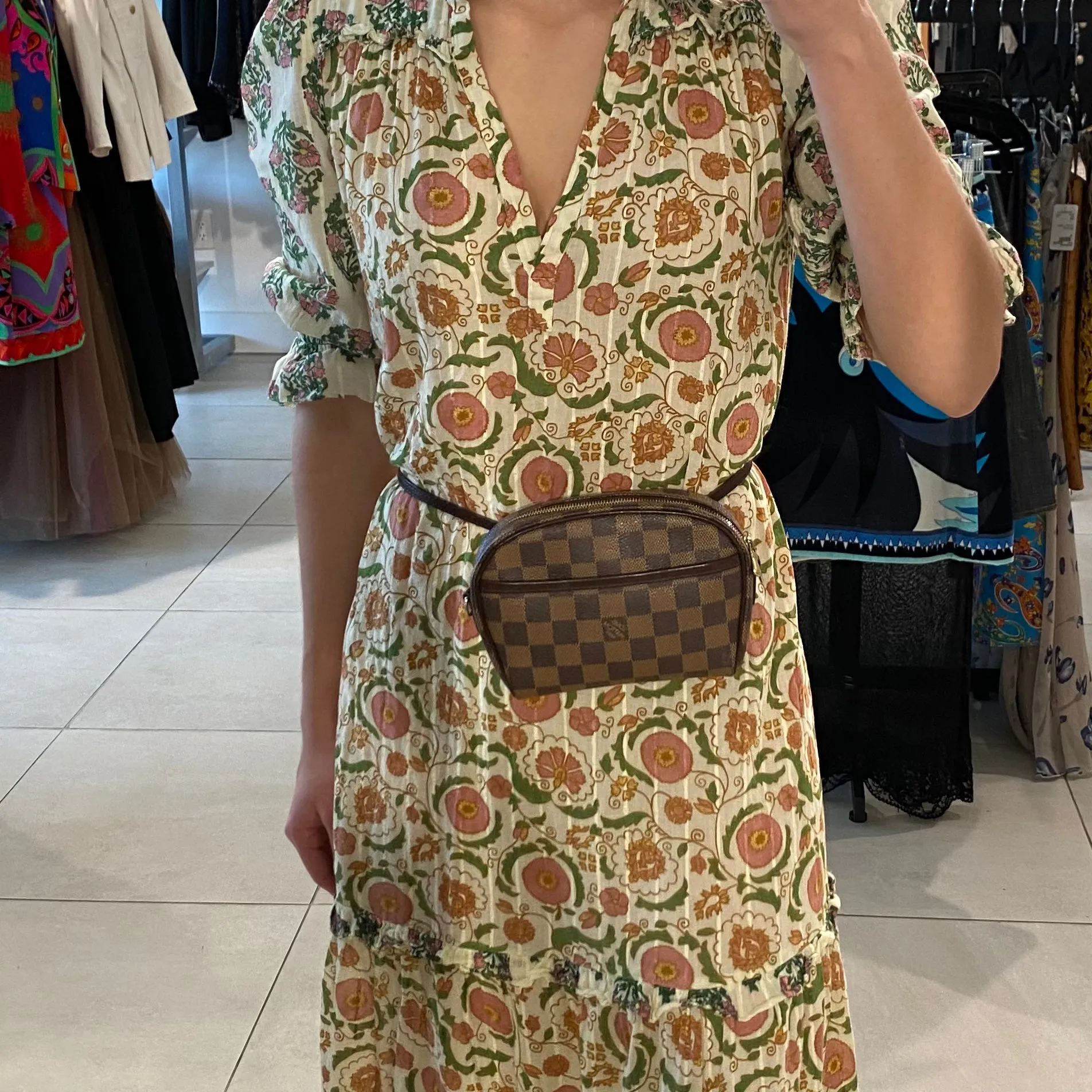 Louis Vuitton Damier Ebene Ipanema Bag
