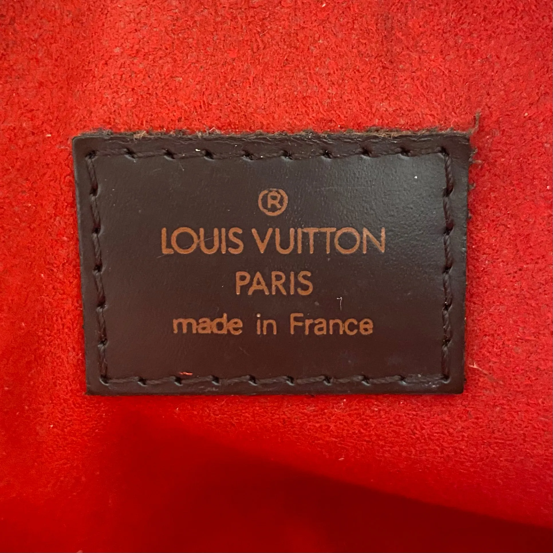Louis Vuitton Damier Ebene Ipanema Bag