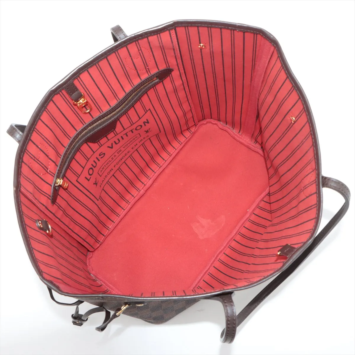 Louis Vuitton Damier Neverfull MM N41358 Initial entrance to