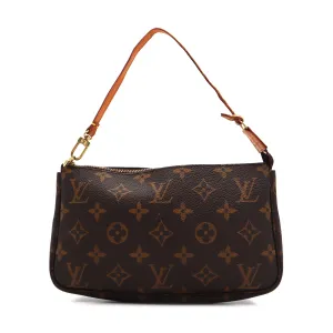Louis Vuitton Monogram Canvas Pochette Accessories Shoulder Bag AR0978