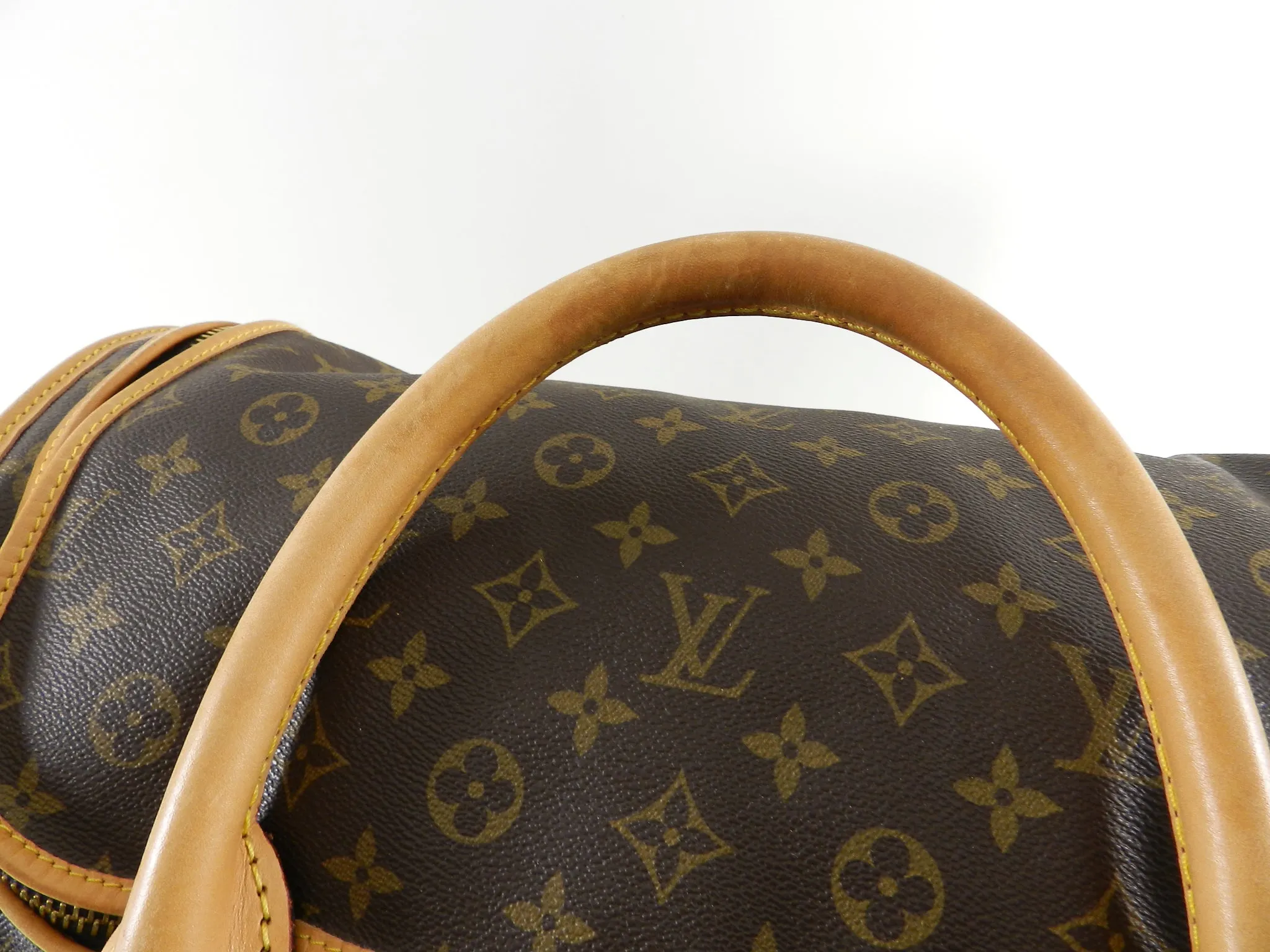 Louis Vuitton Monogram Canvas Sac Chien Train Case Bag