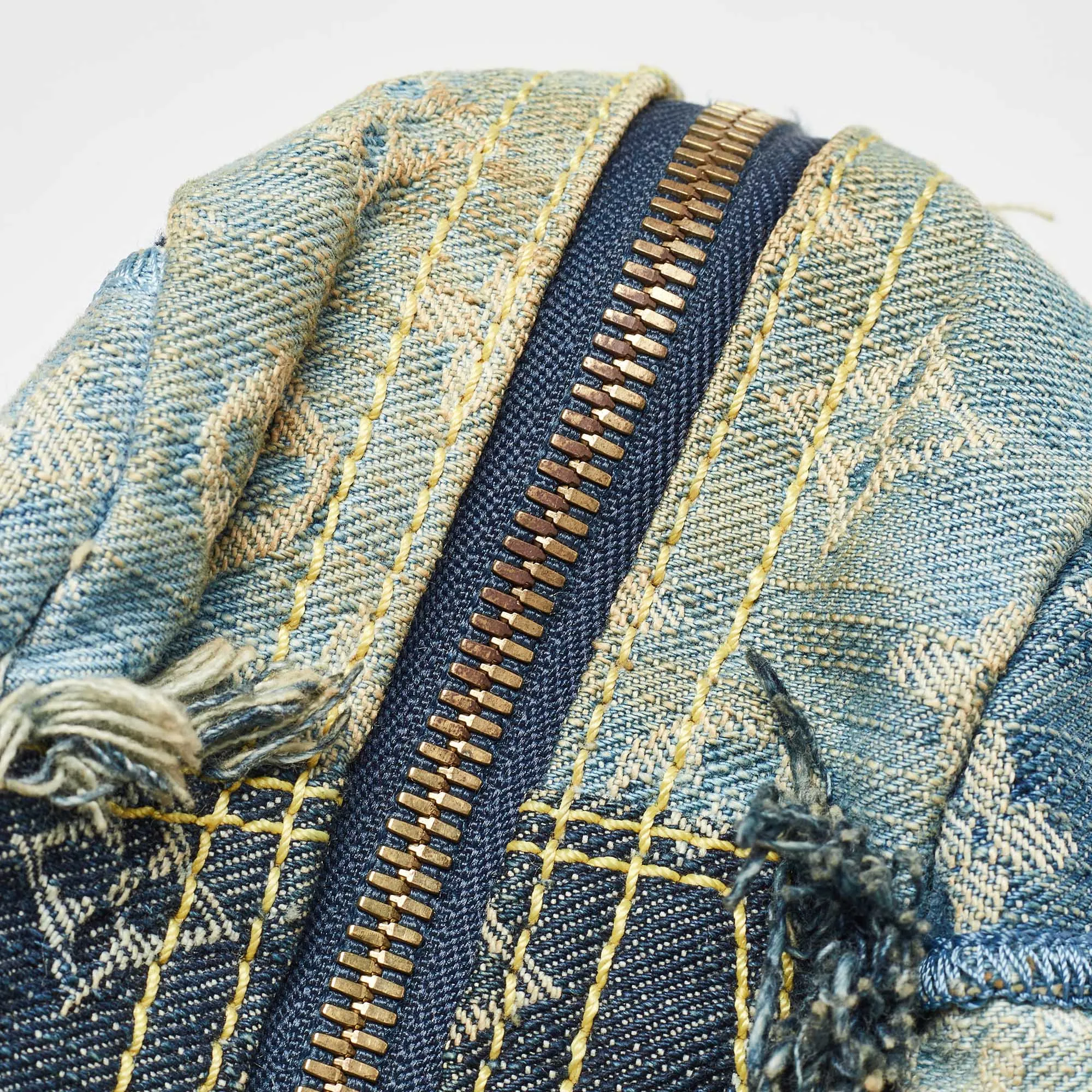 Louis Vuitton Monogram Patchwork Denim Bowly Bag