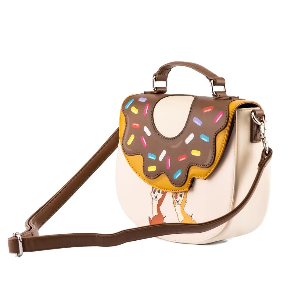 Loungefly x Disney Chip and Dale Donut Snatchers Crossbody Bag