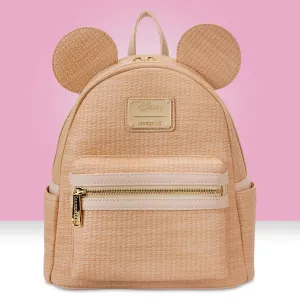 Loungefly x Disney Mickey Straw Cosplay Mini Backpack