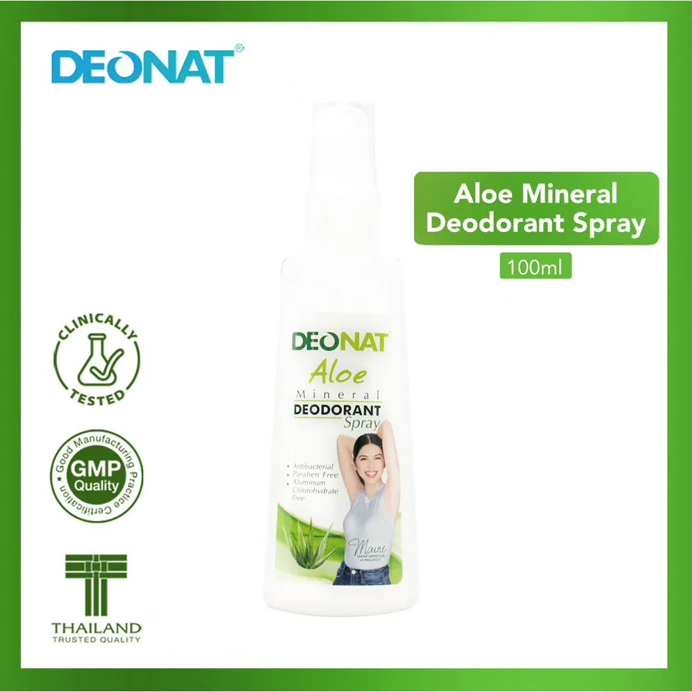 Luxe Organix DEONAT Mineral Aloe Deo Spray 100ml