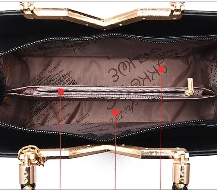 Luxury Designer Handbags Ladies Vintage Fashion Lady Shoulder Bag Purses Pu Leather Handbags Women'S