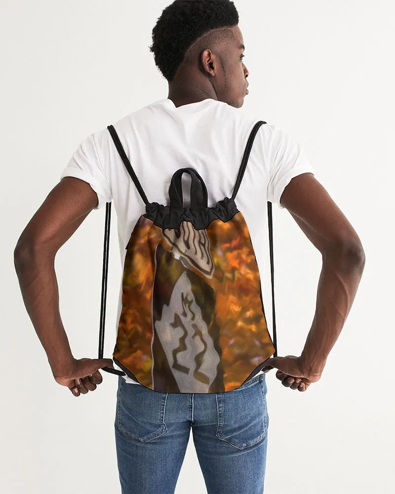 M22 Impressionist Premium Canvas Drawstring Bag