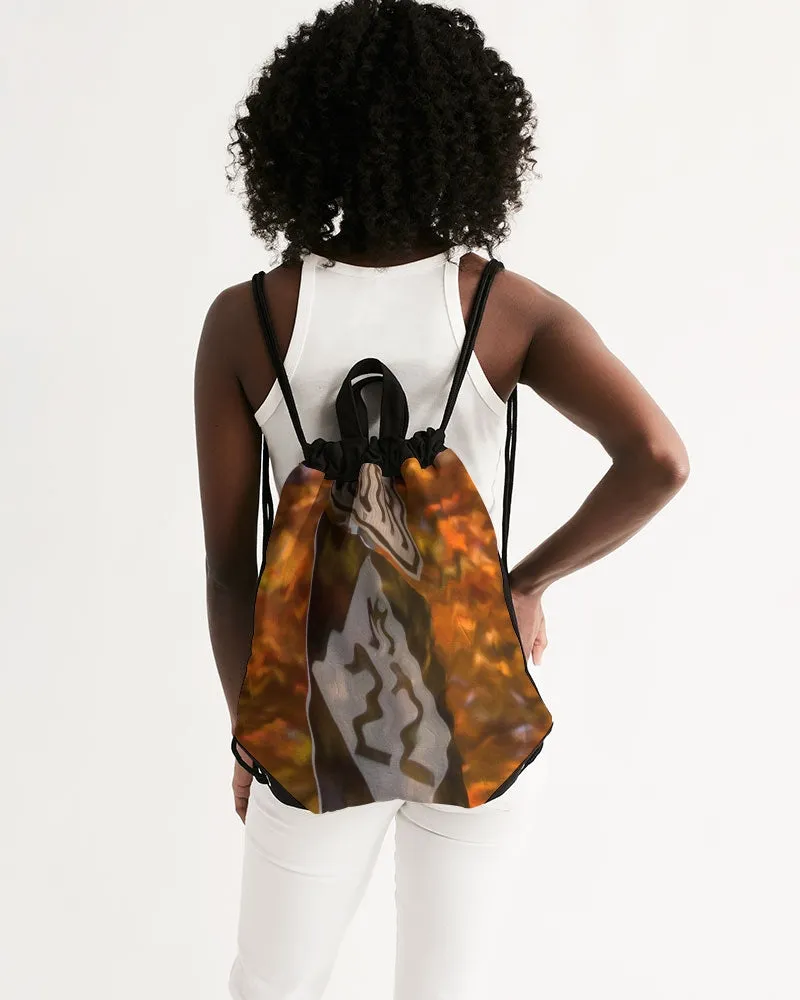 M22 Impressionist Premium Canvas Drawstring Bag