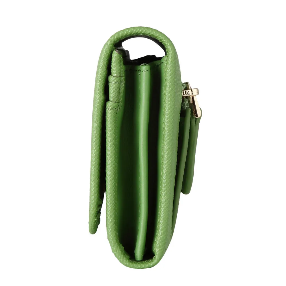 MAC&LOU Bifold Wallet Vegan Leather Green