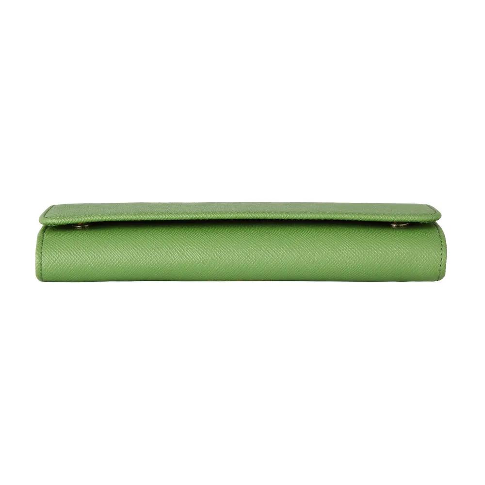 MAC&LOU Bifold Wallet Vegan Leather Green