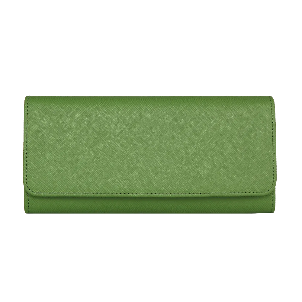 MAC&LOU Bifold Wallet Vegan Leather Green