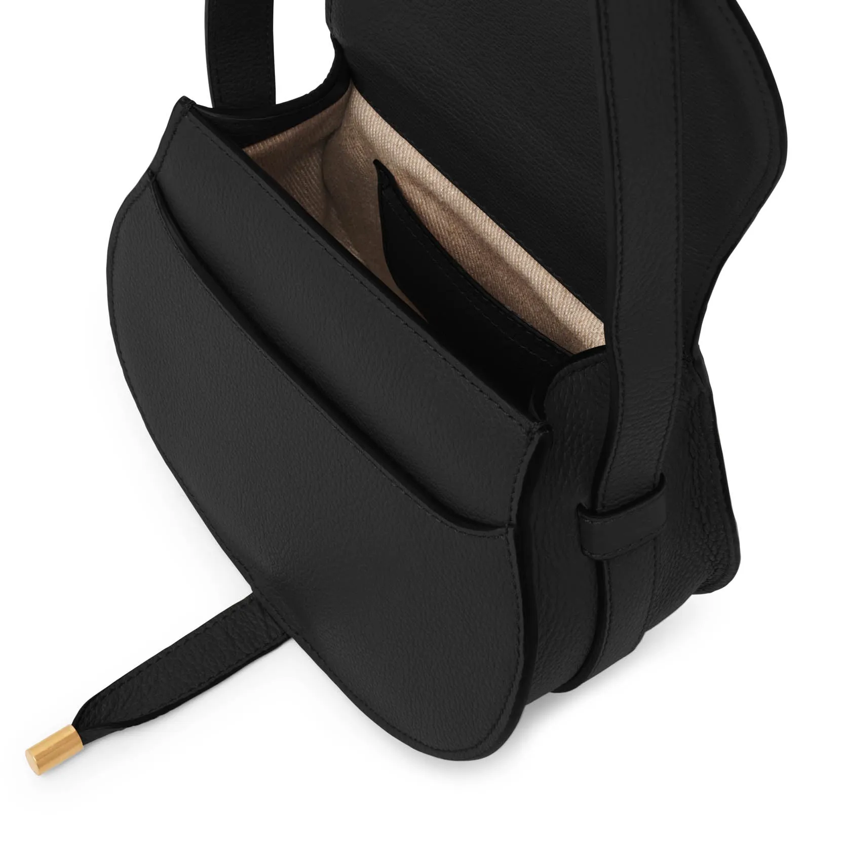 Marcie mini black crossbody bag