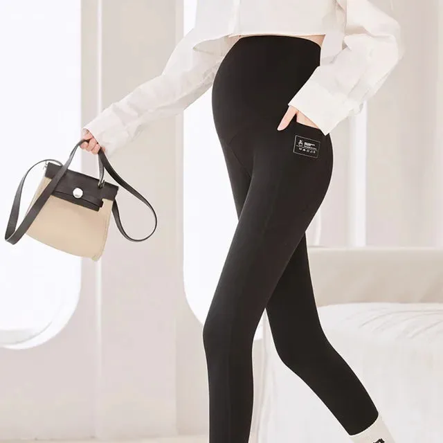 Maternity Leggings Flexible Waist