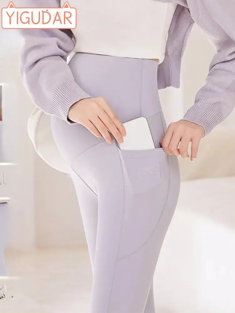 Maternity Leggings Flexible Waist
