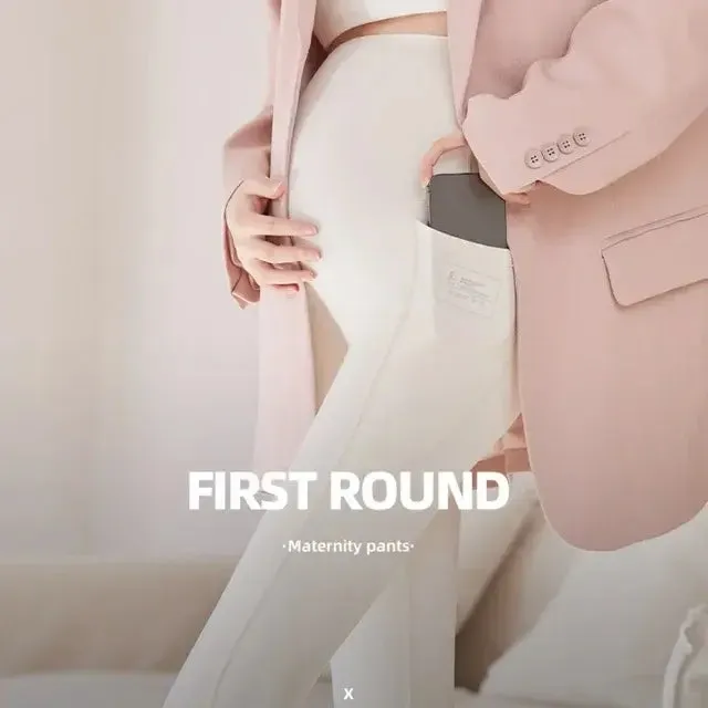Maternity Leggings Flexible Waist