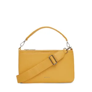 Matt & Natt Fenne Vegan Convertible Crossbody Bag Loom Citrine