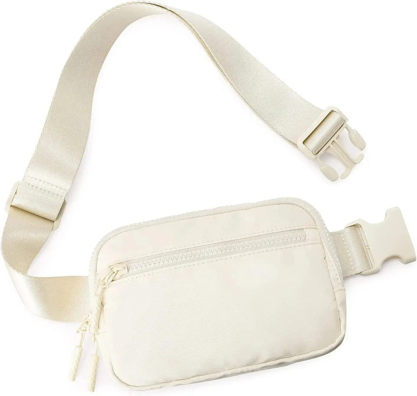 Men Women Waist Bags Small Sling Bag Zipper Chest Bag Girls Crossbody Bag with Adjustable Strap Simple Outdoor Sports Fanny Pack