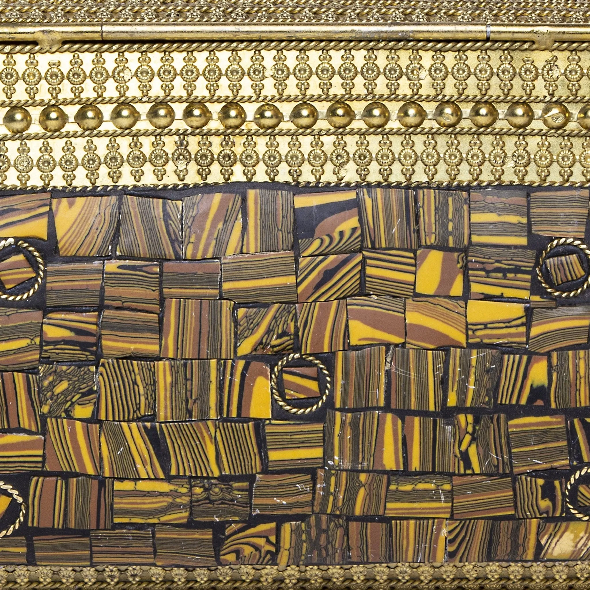 Metallic Premium Clutch | Gold Colour