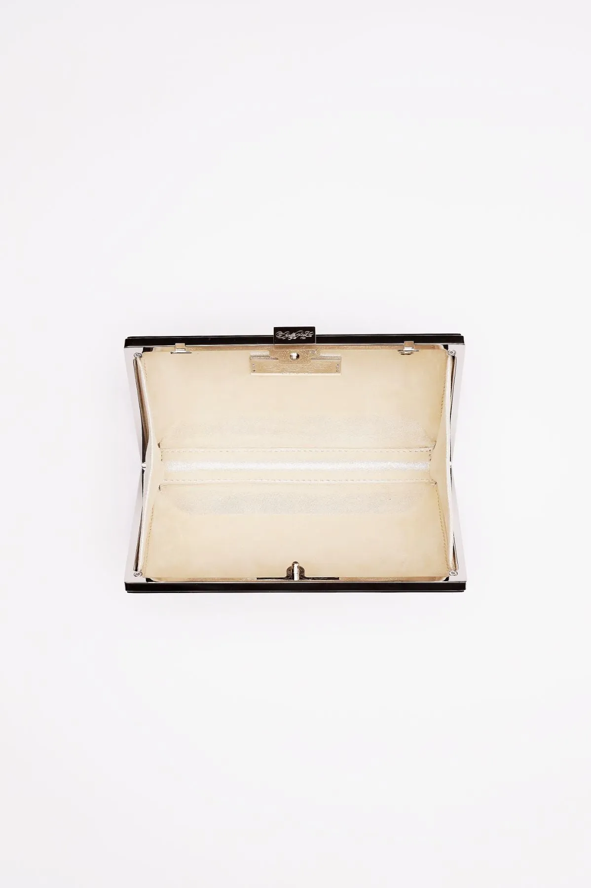 Milan Clutch x MICAELA -Silver Metallic