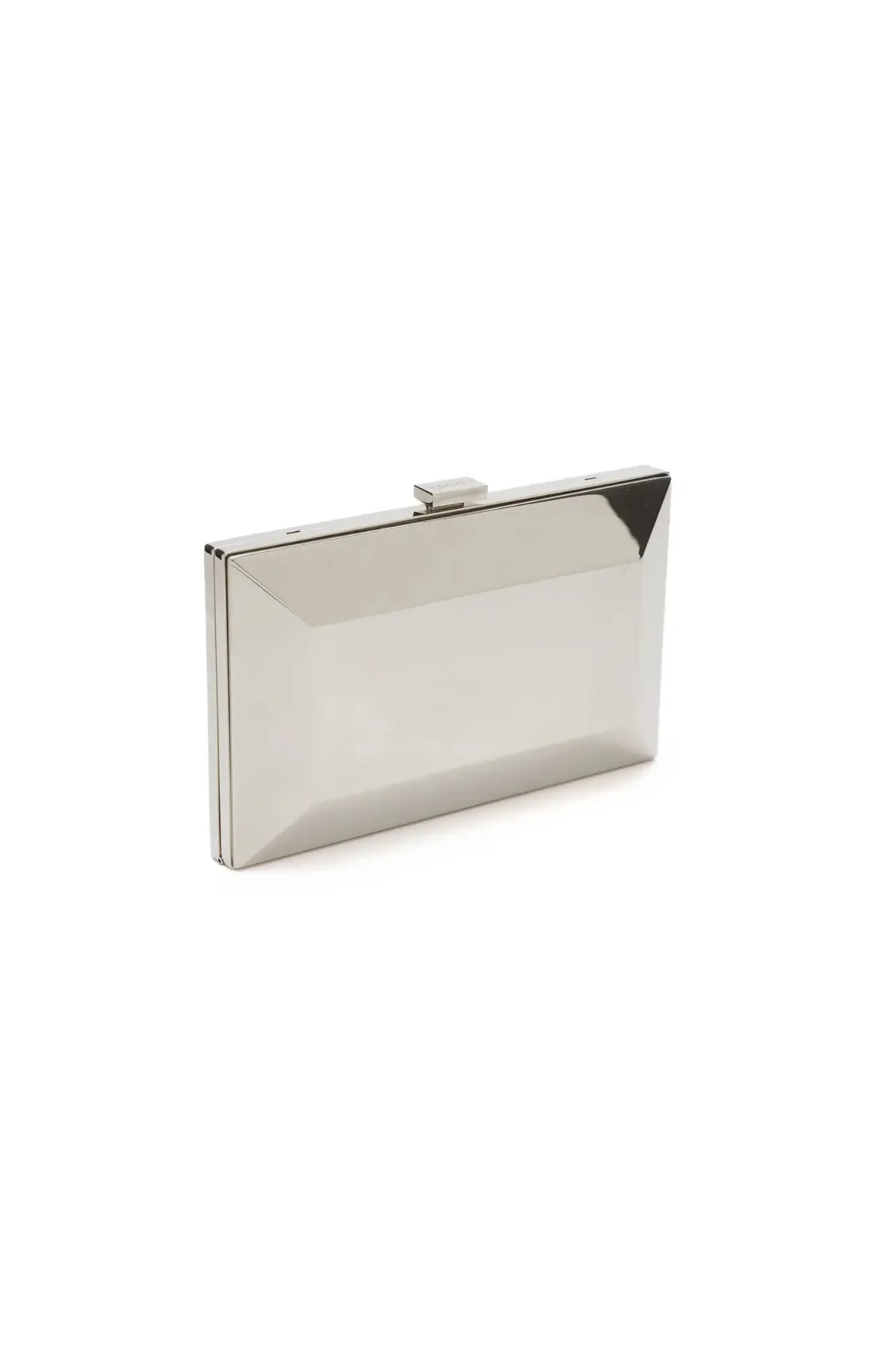 Milan Clutch x MICAELA -Silver Metallic