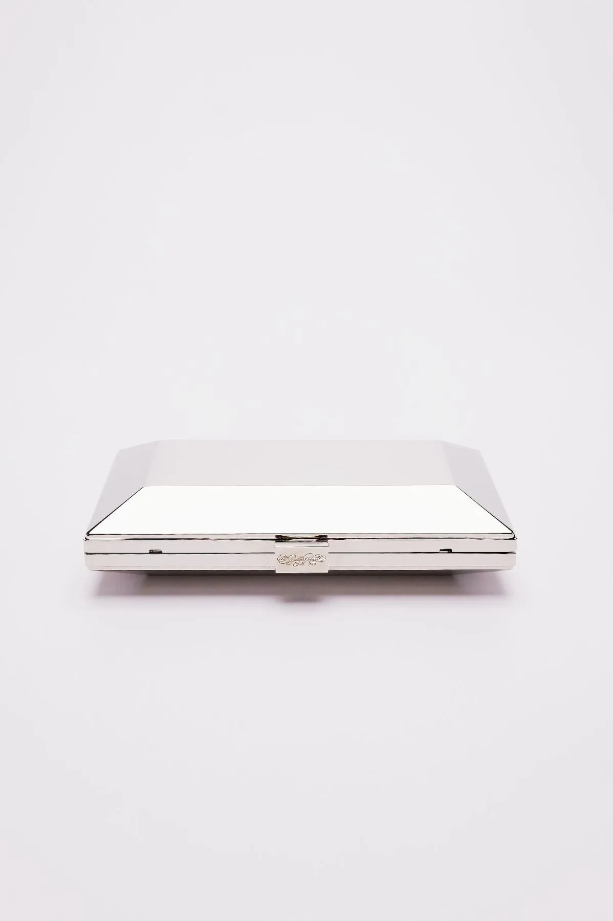 Milan Clutch x MICAELA -Silver Metallic