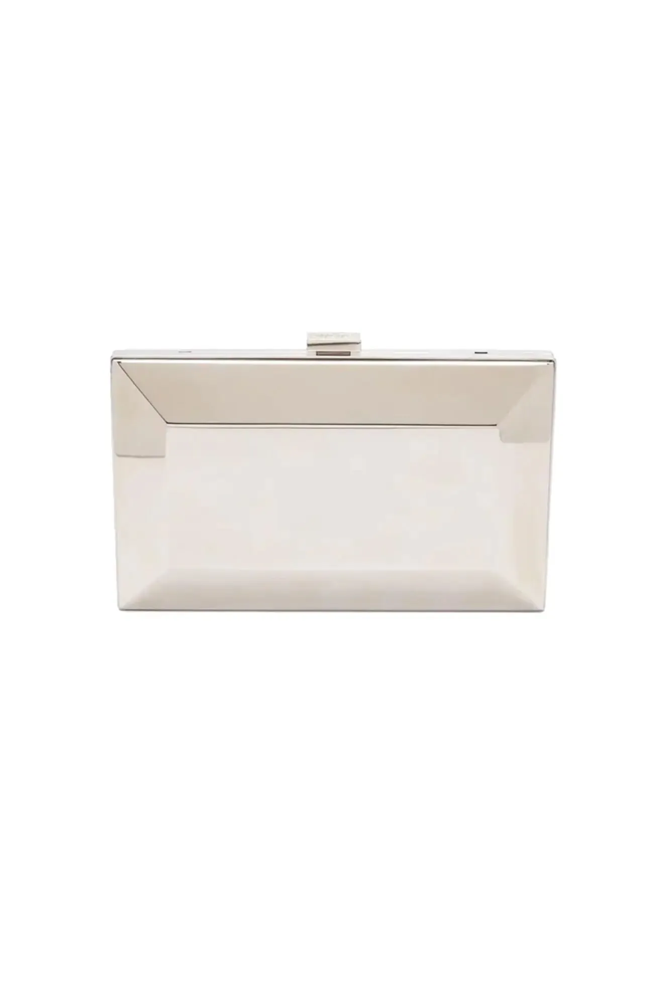 Milan Clutch x MICAELA -Silver Metallic