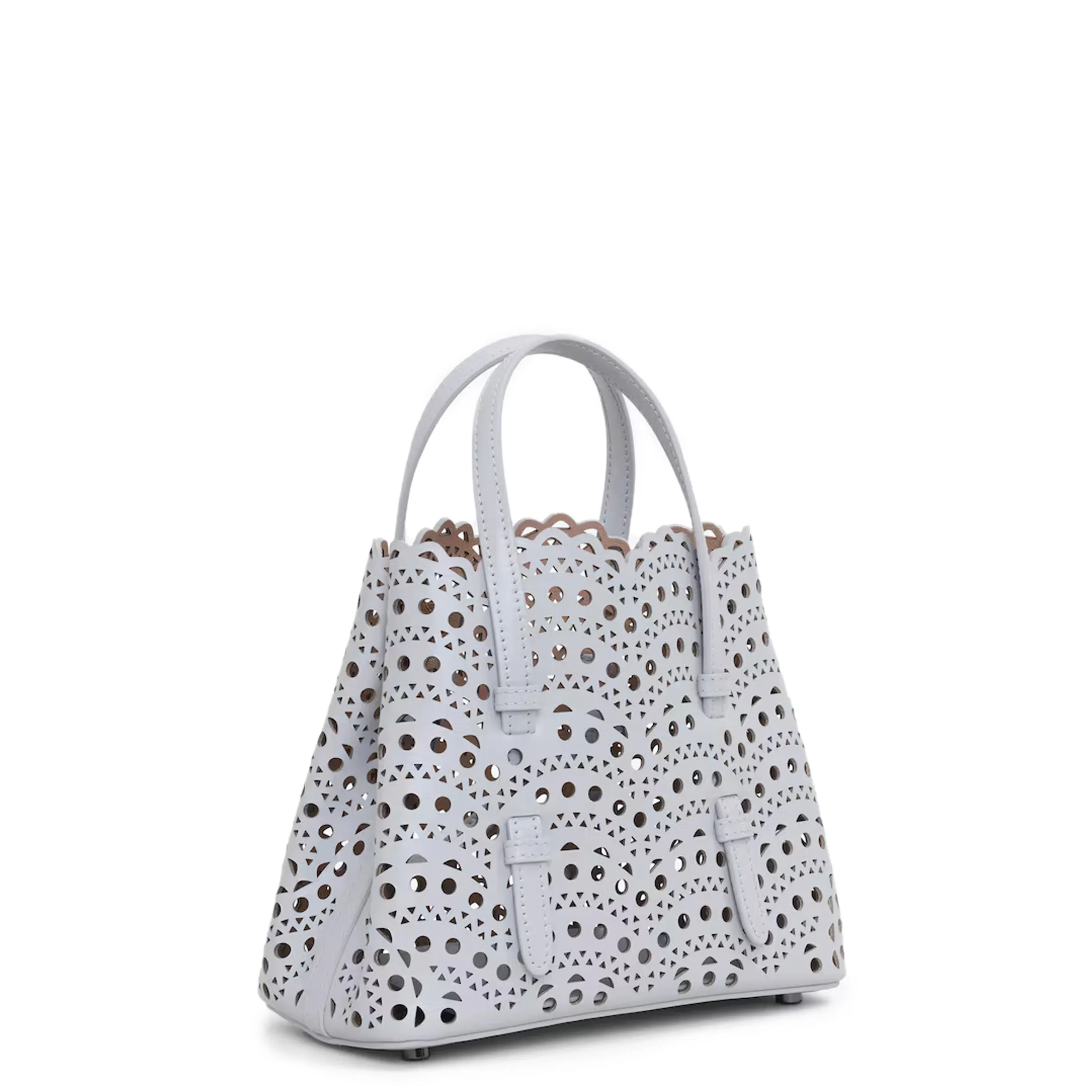 Mina 20 Wave Lux Calfskin, Gris Perle