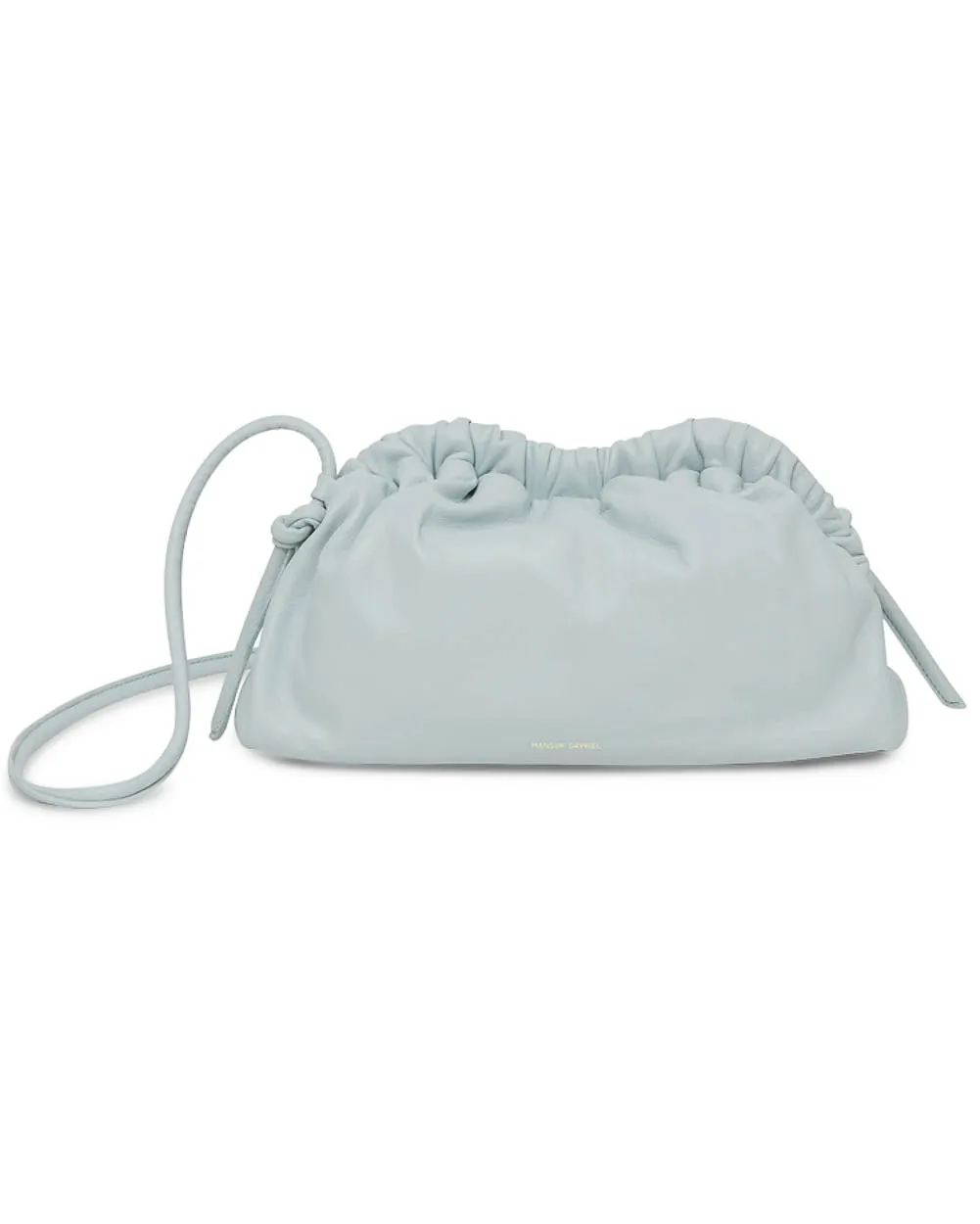 Mini Cloud Clutch in Seafoam