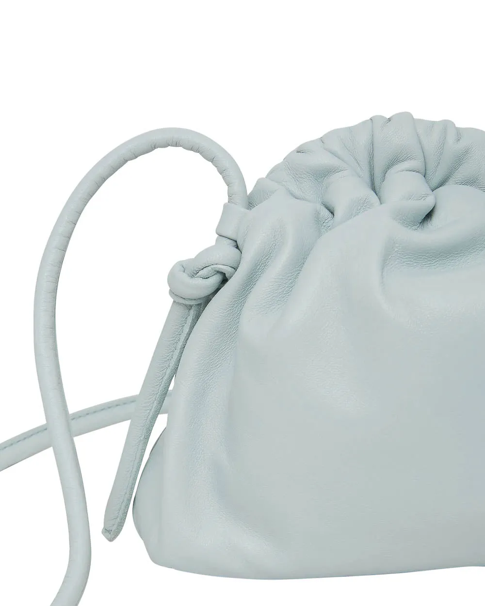 Mini Cloud Clutch in Seafoam