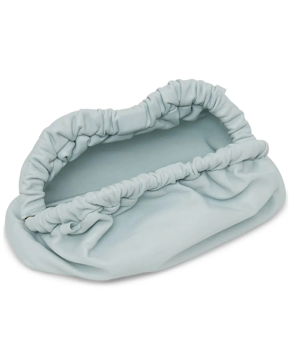 Mini Cloud Clutch in Seafoam