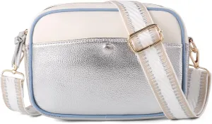 Mini Crossbody Bags for Women Trendy Vegan Leather Purses Small Shoulder Handbags with Adjustable Wide Strap