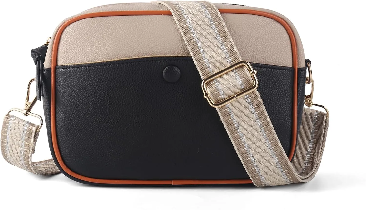 Mini Crossbody Bags for Women Trendy Vegan Leather Purses Small Shoulder Handbags with Adjustable Wide Strap