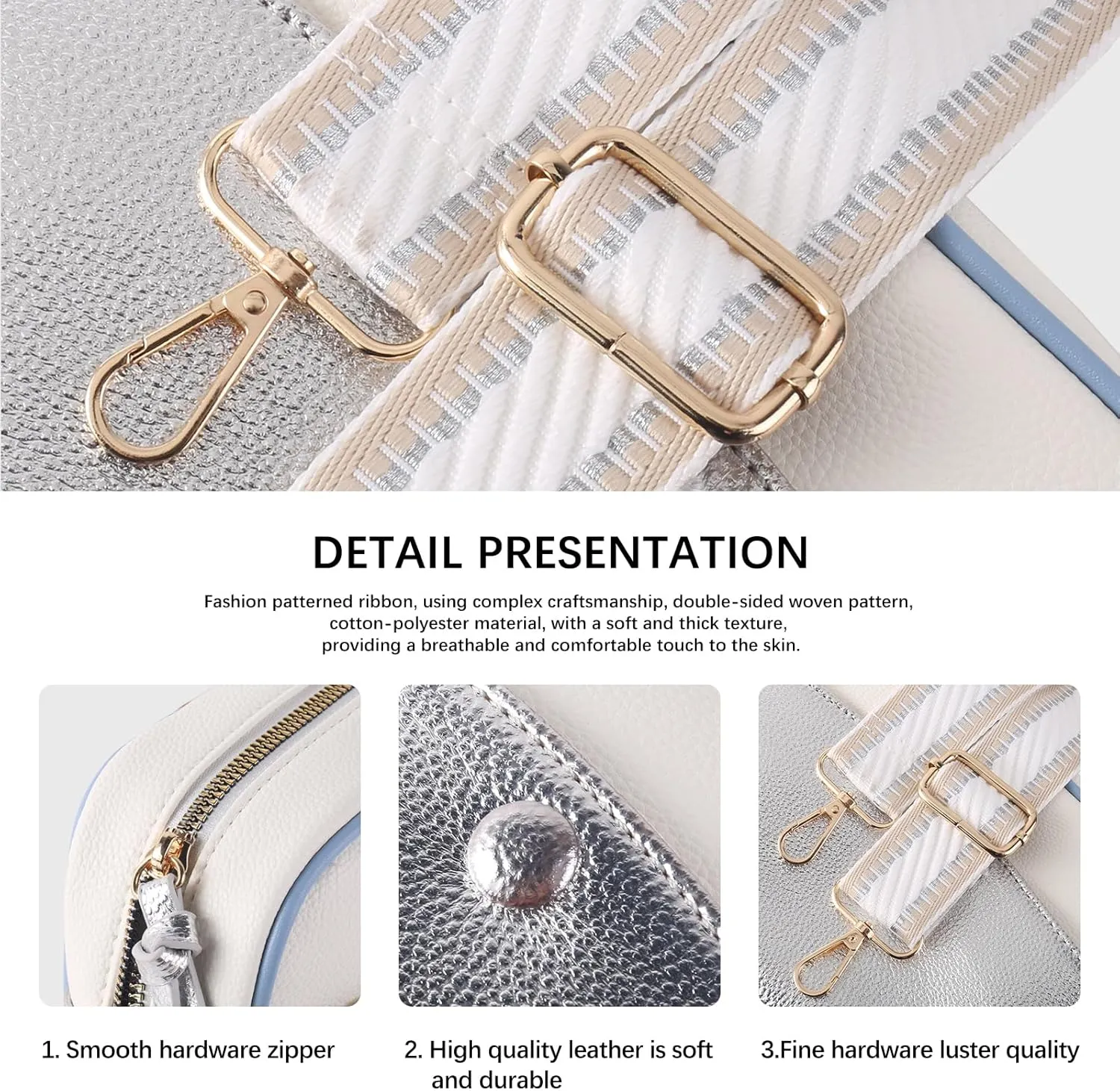 Mini Crossbody Bags for Women Trendy Vegan Leather Purses Small Shoulder Handbags with Adjustable Wide Strap