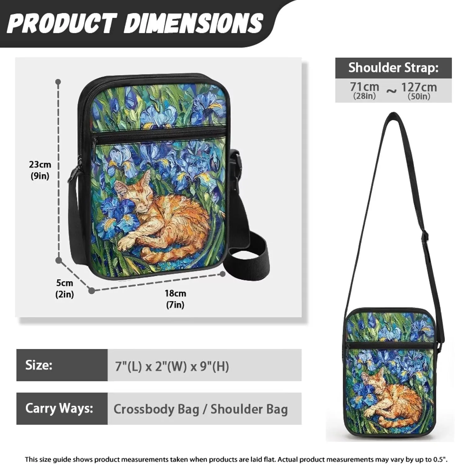 Mini Crossbody Bags Small Shoulder Messenger Bag Purse Cellphone Pouch for Men Women Kids