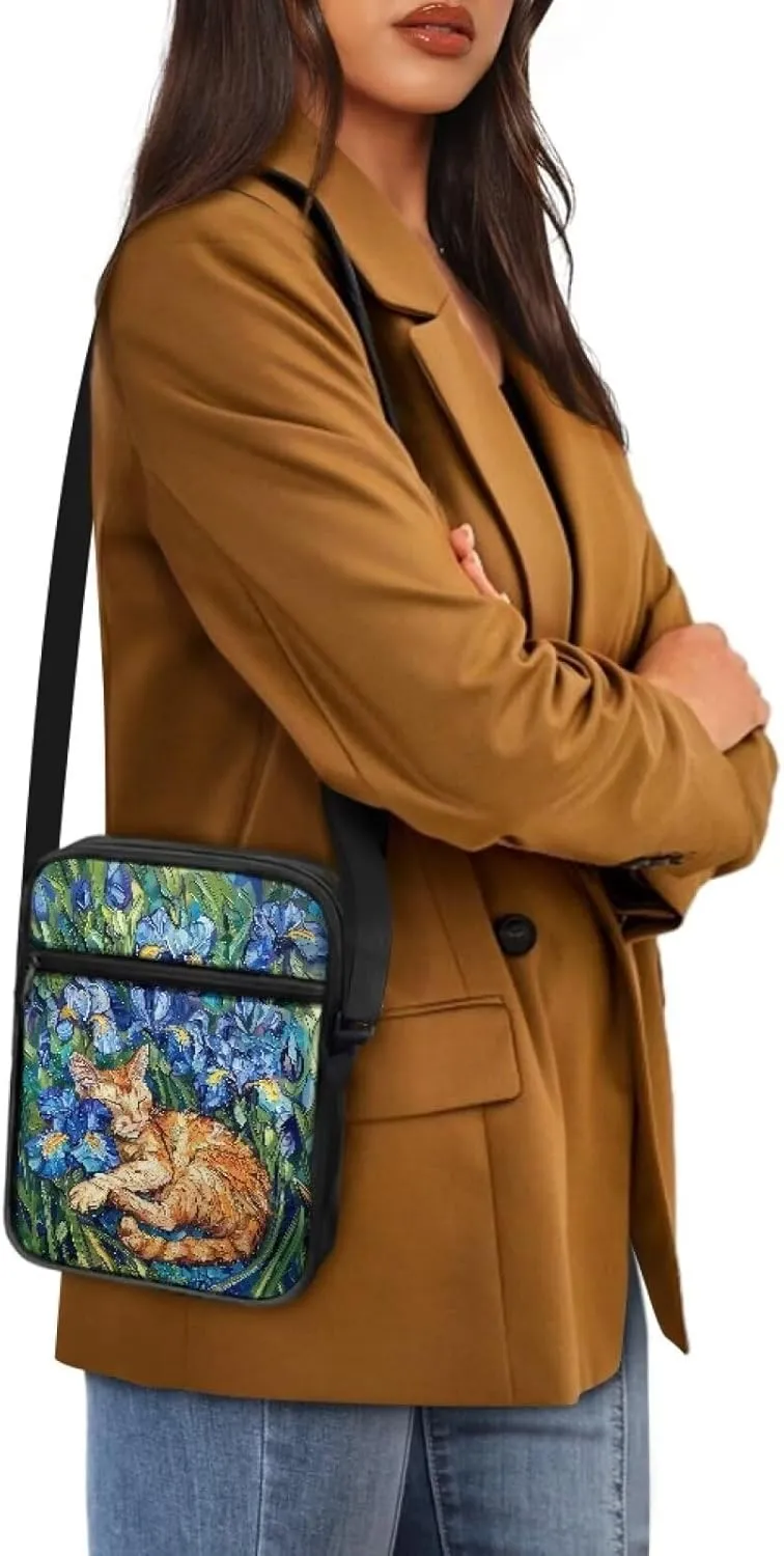 Mini Crossbody Bags Small Shoulder Messenger Bag Purse Cellphone Pouch for Men Women Kids
