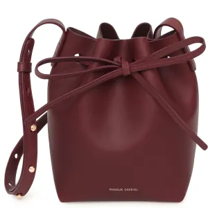 Mini Mini Bucket Bag - Bordo