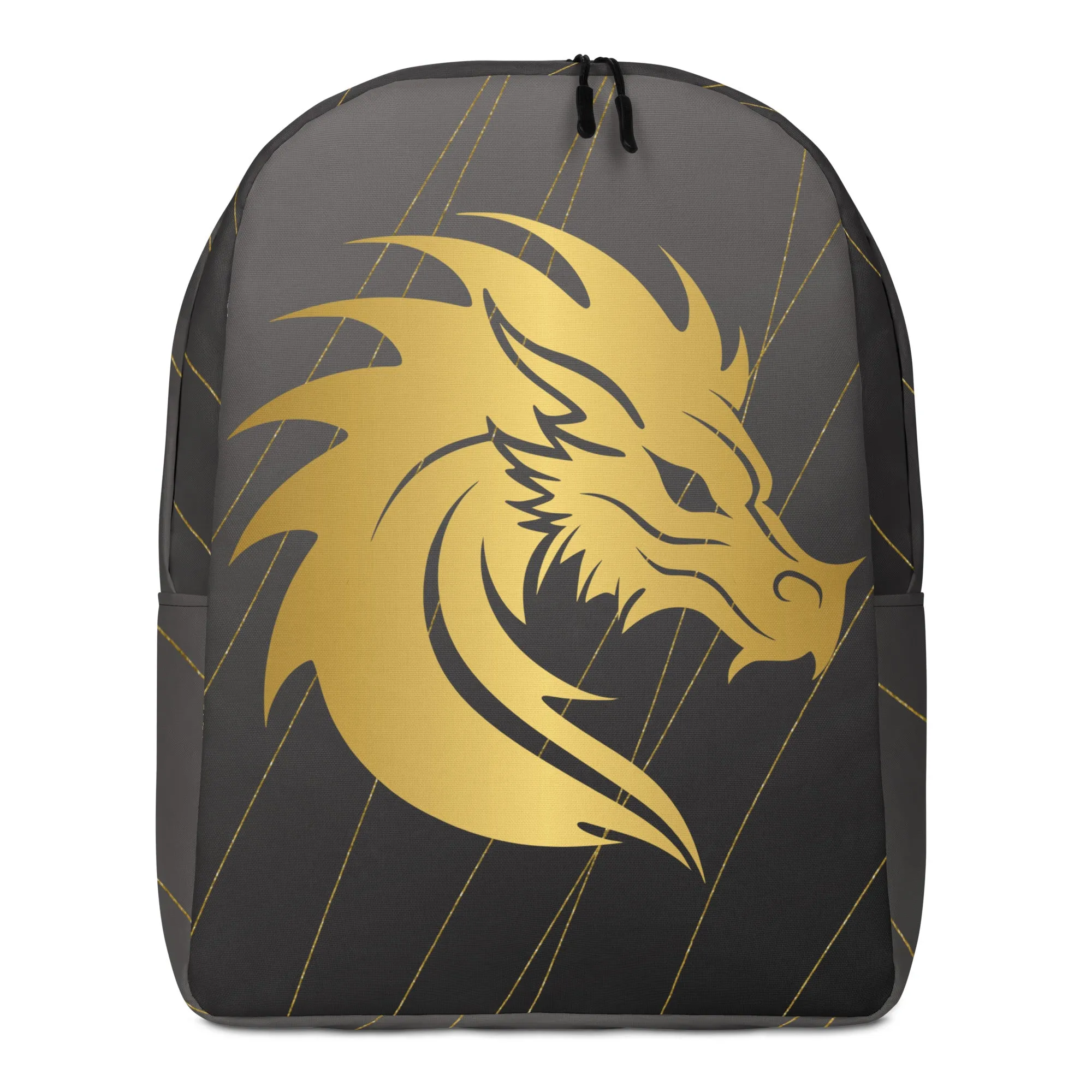 Minimalist Backpack Golden Dragon